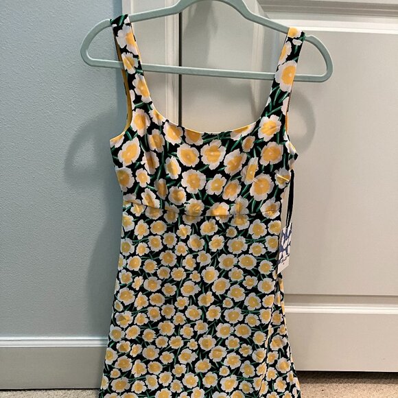 Exclusive Yellow Poppy Mini Dress by Diane Von Furstenberg for Target - NWT - Picture 3 of 9